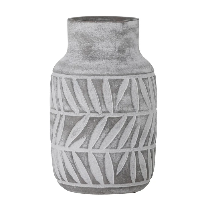 Saku Vase Ø 17 cm from Bloomingville in gray