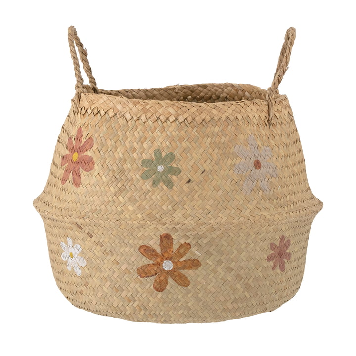 Tenne Basket, Ø 35 x 30 cm, seaweed, brown from Bloomingville