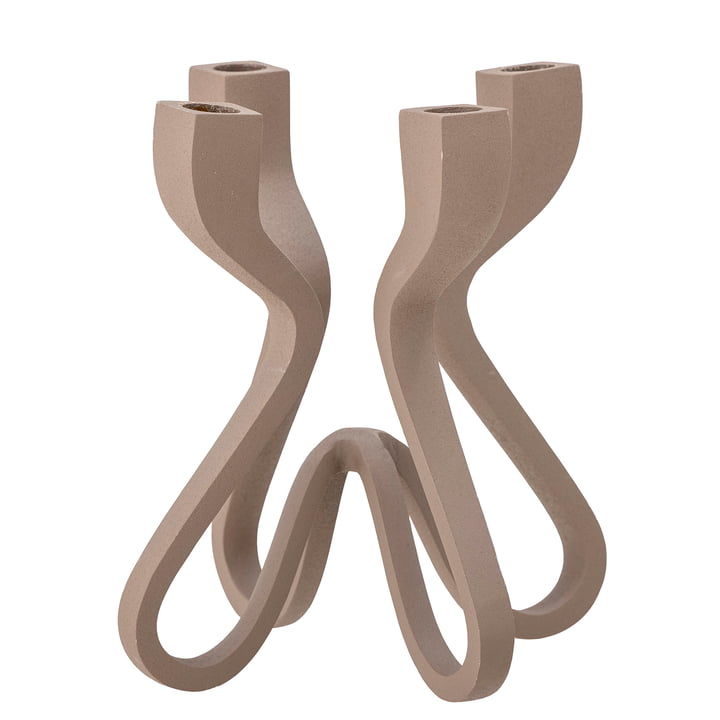 Kir Candle holder from Bloomingville in brown