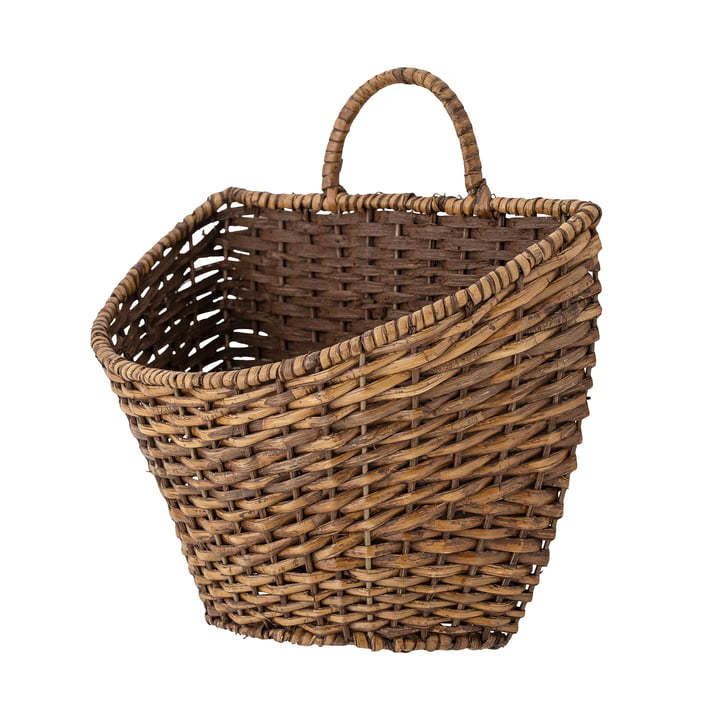 Riff Wall basket, rattan, brown from Bloomingville