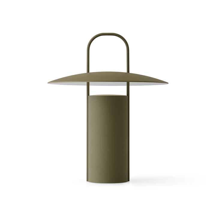 Ray Battery lamp, dusty green from Menu