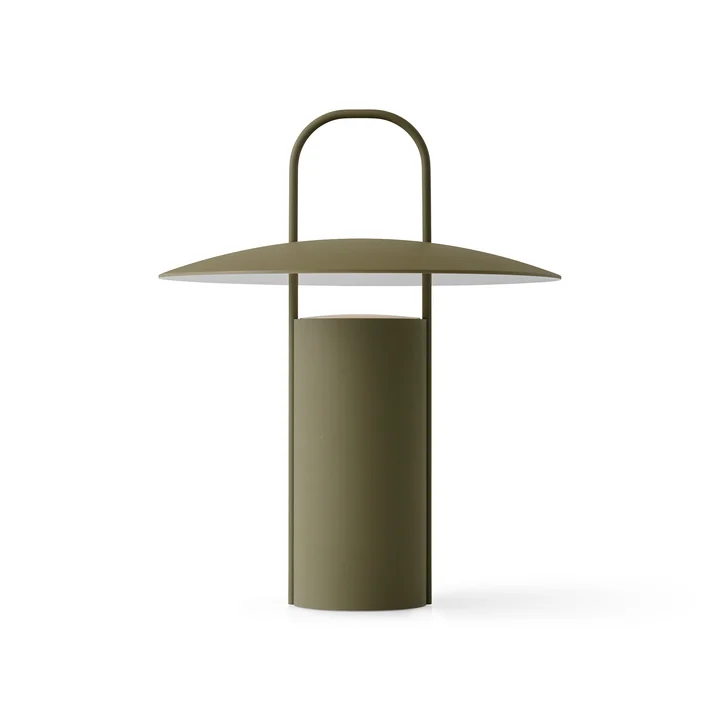Ray Battery lamp, dusty green from Audo