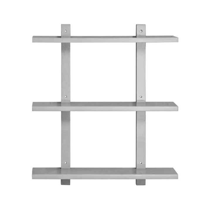 Sheo Wall shelf, 3 shelves from House Doctor in gray
