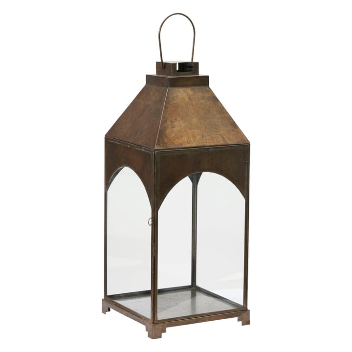 Arch Lantern H 43 cm from House Doctor in antique brass