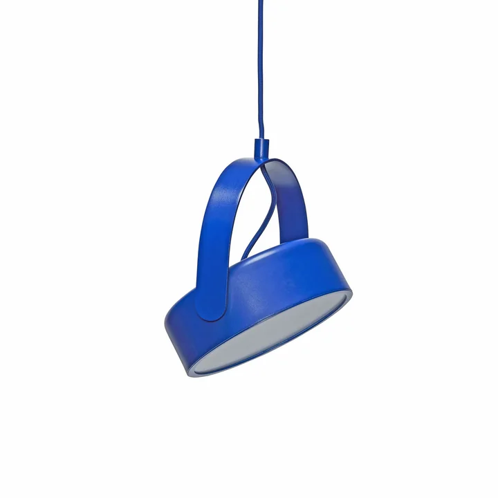 Stage Pendant light, light blue from Hübsch Interior