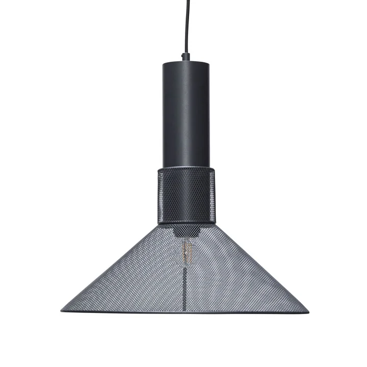 Ray Pendant lamp, Ø 40 cm, black from Hübsch Interior