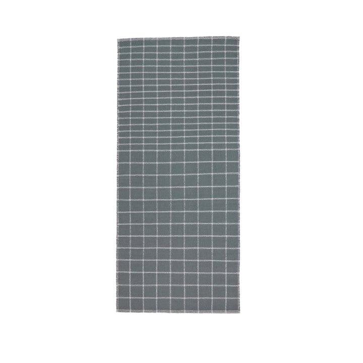 Tiles 2 Dhurrie carpet, 160 x 80 cm, colorful from Nanimarquina