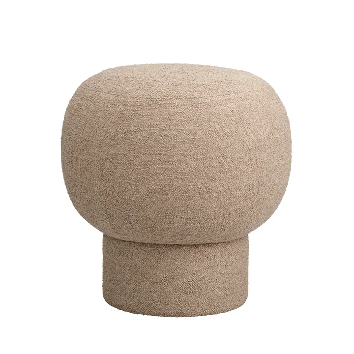 Liége Pouf, h 45,5 cm, beige (Barnum Col 4) by NORR11