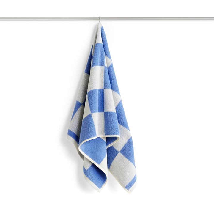 Check Towel, 50 x 100 cm, sky blue from Hay