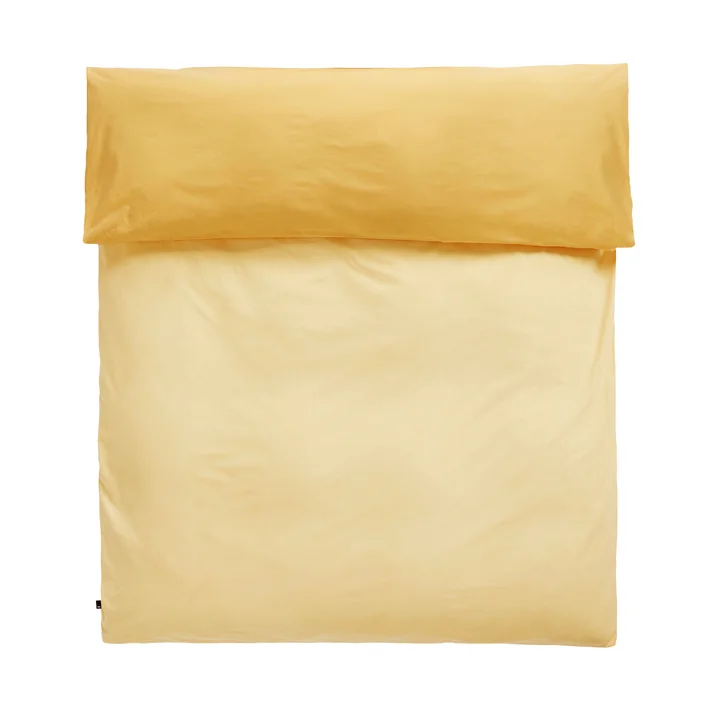 Duo Comforter cover, golden yellow from HAY