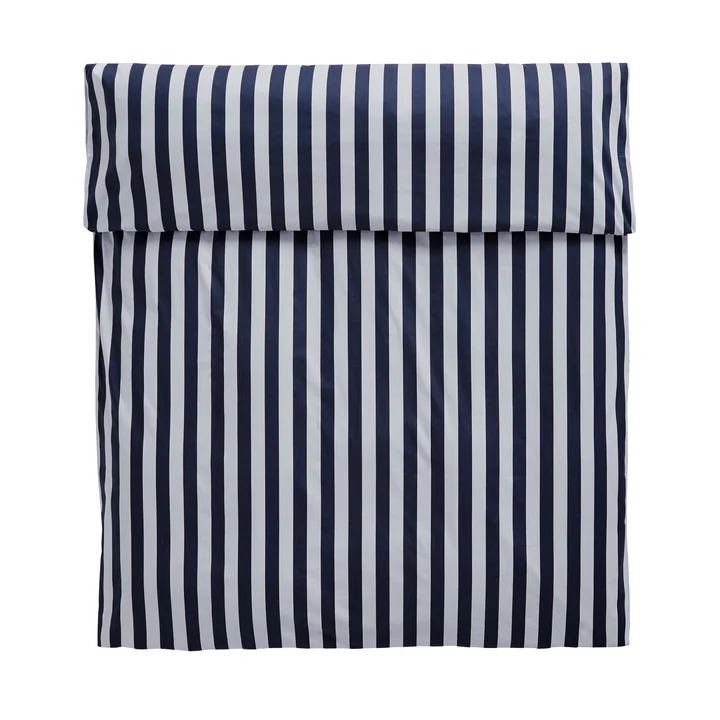 Été Comforter cover, midnight blue / light gray from HAY