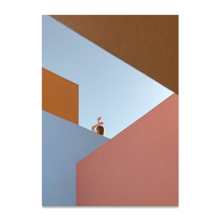 Angular Afternoon Poster, 50 x 70 cm from Paper Collective