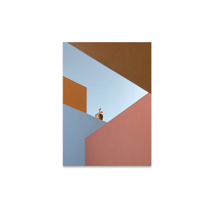 Angular Afternoon Poster, 30 x 40 cm from Paper Collective