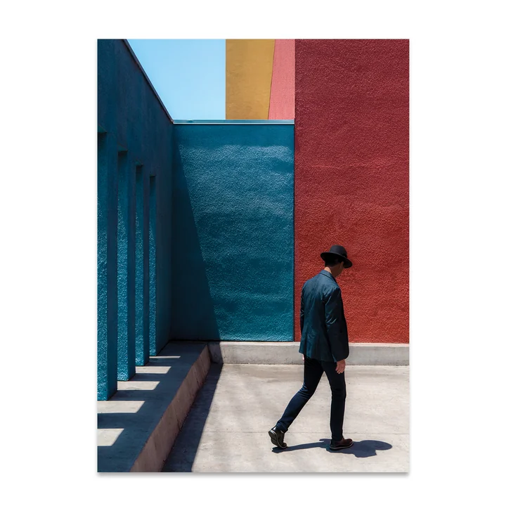 Primary Spaces Poster, 50 x 70 cm from Paper Collective