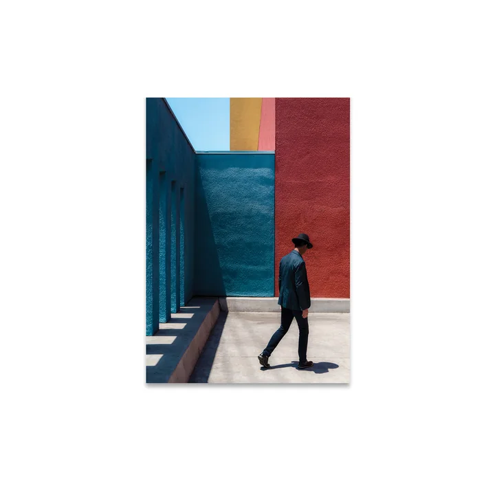 Primary Spaces Poster, 30 x 40 cm from Paper Collective