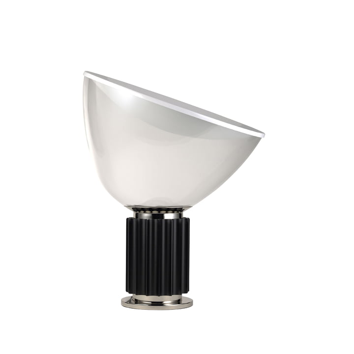 The Taccia small LED table lamp in black from Flos