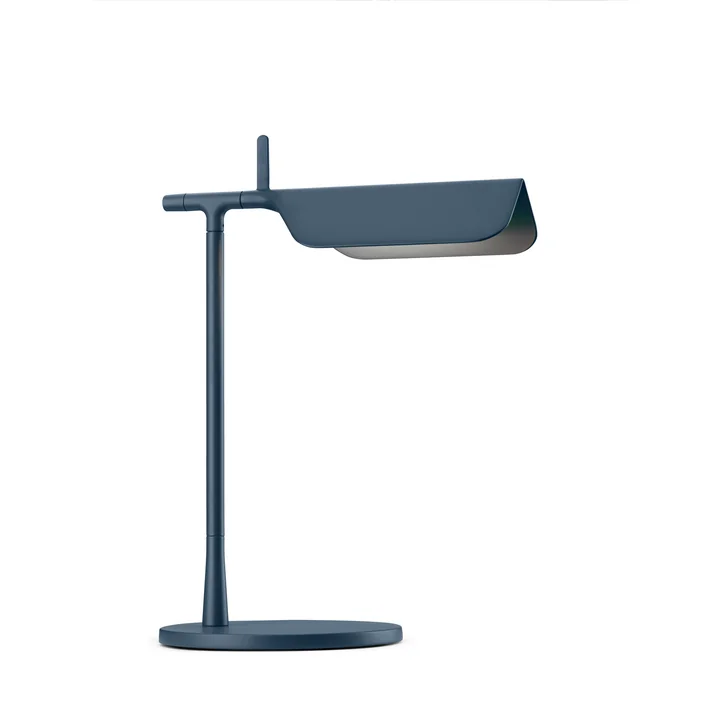 Tab LED table lamp, matt blue by Flos