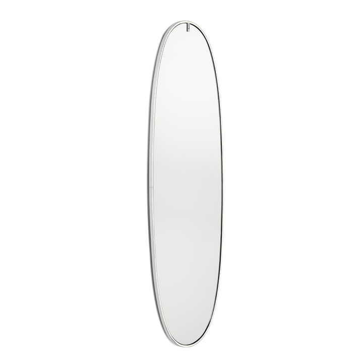 La Plus Belle light mirror from Flos in polished aluminum