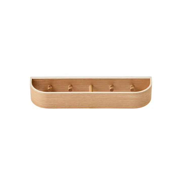 Epoch Wall coat rack, L 50 cm, natural oak from Audo