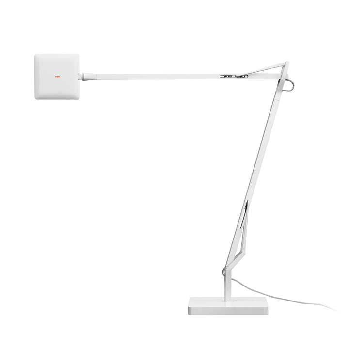 The Flos - Kelvin Edge C table lamp in white