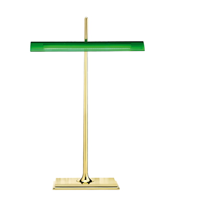 Flos - Goldman Table lamp, brass, green
