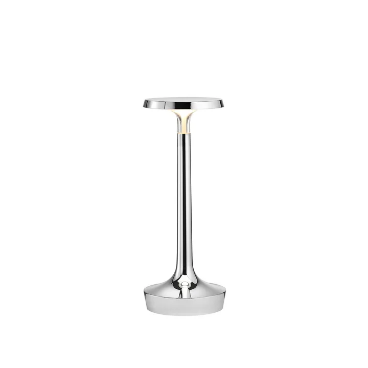 Flos - Bon jour Unplugged table lamp, chrome
