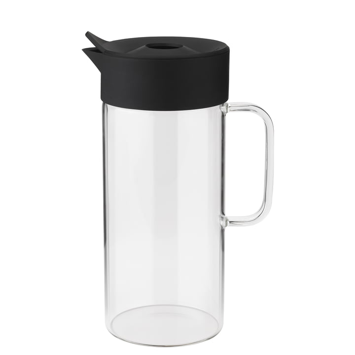 PIP Serving jug, black from Rig-Tig by Stelton