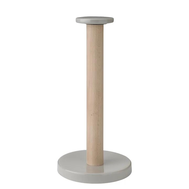 Emma Kitchen roll holder, gray from Stelton