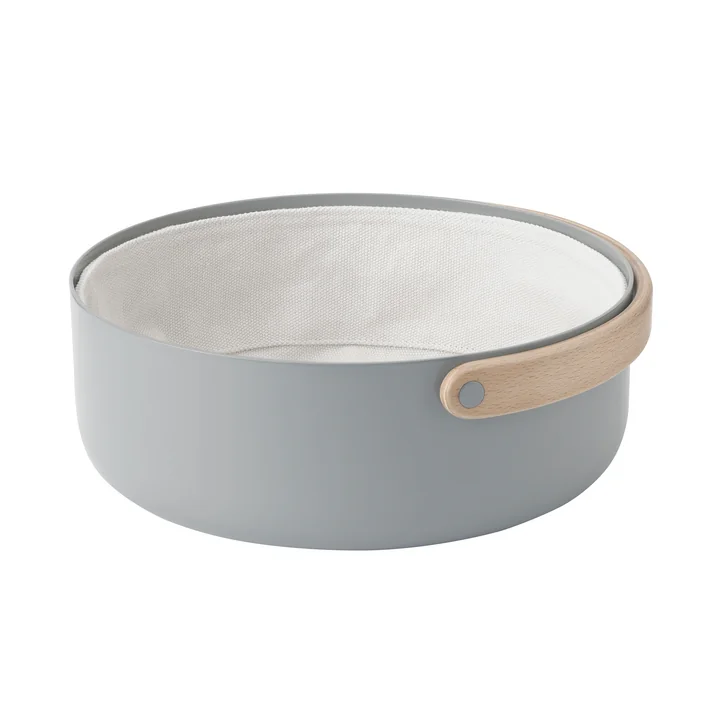 Emma Bread basket, gray from Stelton