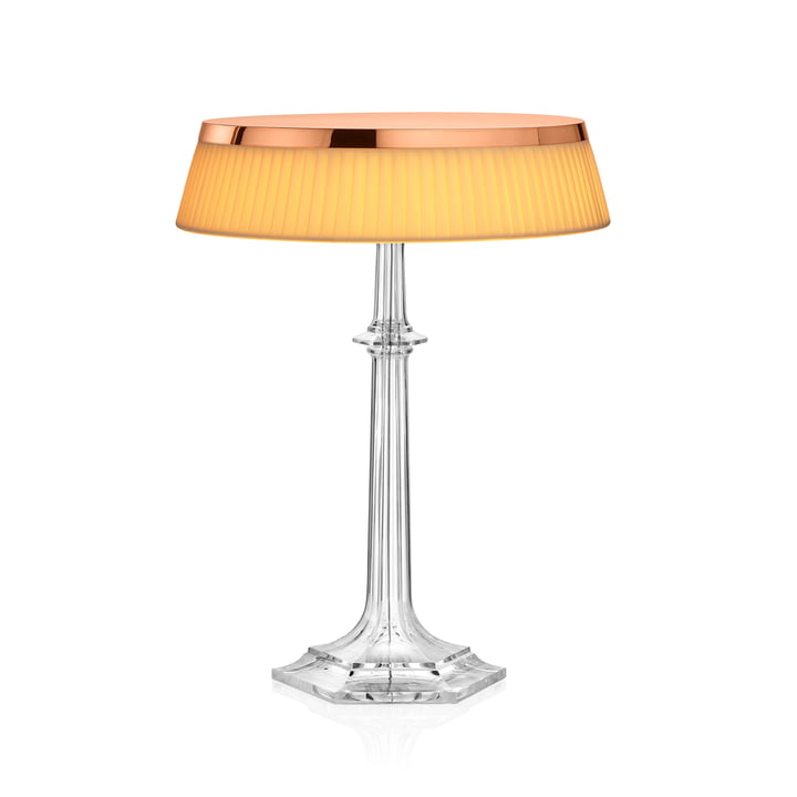 Bon Jour Versailles LED table lamp H 42.3 cm from Flos in copper / crown soft
