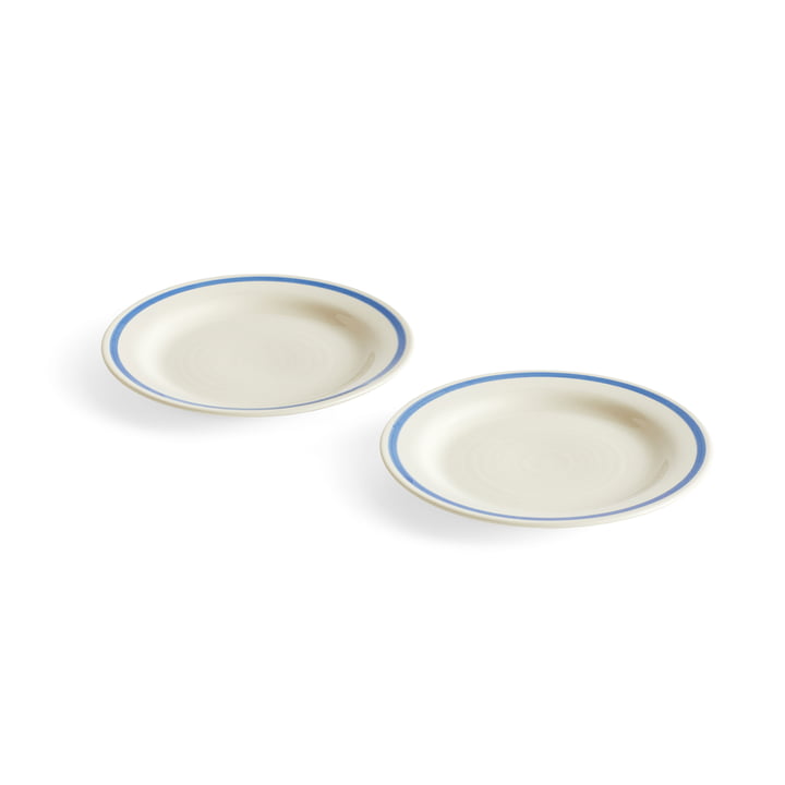 Sobremesa Plate, Ø 18.5 cm, blue (set of 2) from Hay