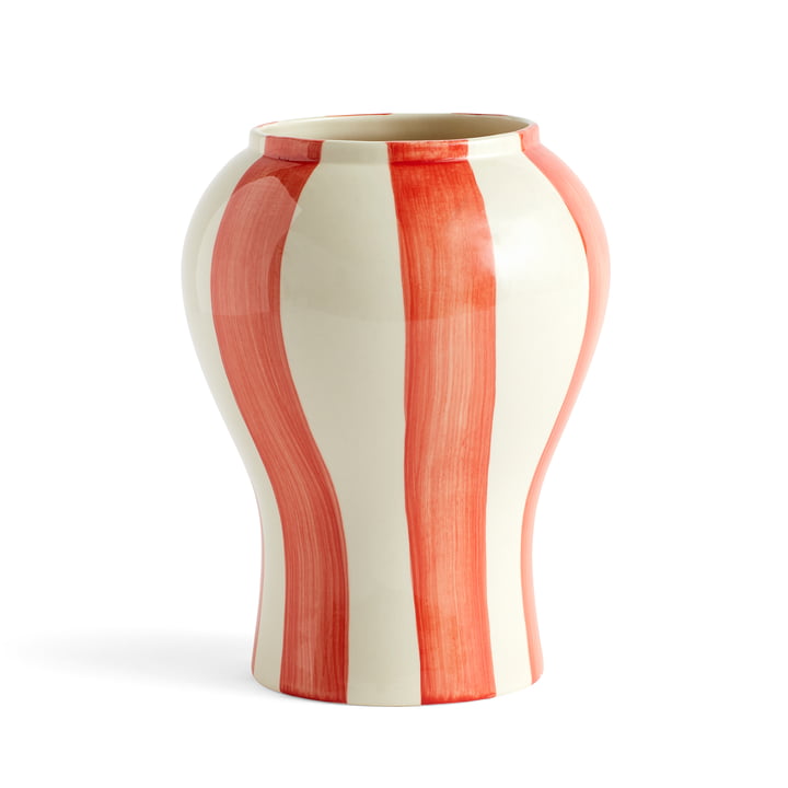 Sobremesa Vase S, red from Hay