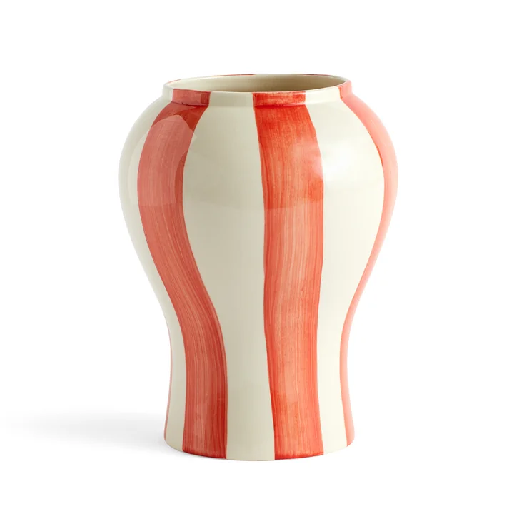 Sobremesa Vase S, red from HAY