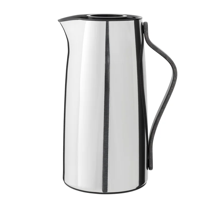 Emma coffee vacuum jug 1.2 l, stainless steel / handle black (Limited Edition) by Stelton
