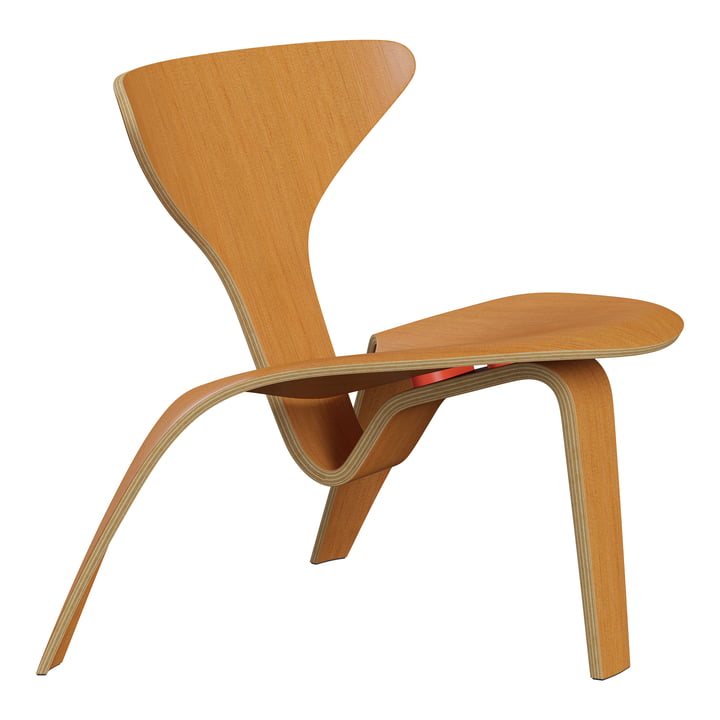 PK0 A ™ Lounge chair, pine oregon colored by Fritz Hansen