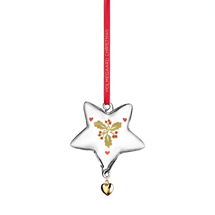 Poinsettia 2022 from Holmegaard in the clear version