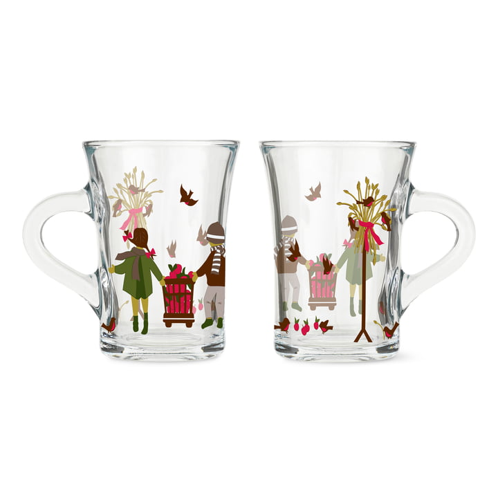 Hot Drink Christmas mug with handle 2022 from Holmegaard in the version 24 cl