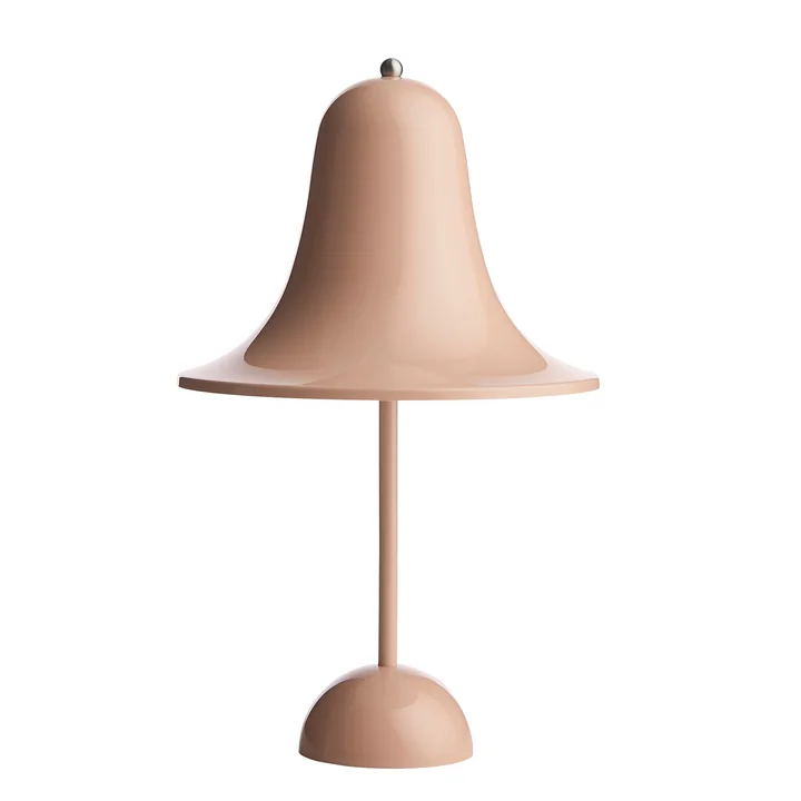 Verpan - Pantop Portable LED rechargeable lamp Ø 30 x 18 cm, dusty rose