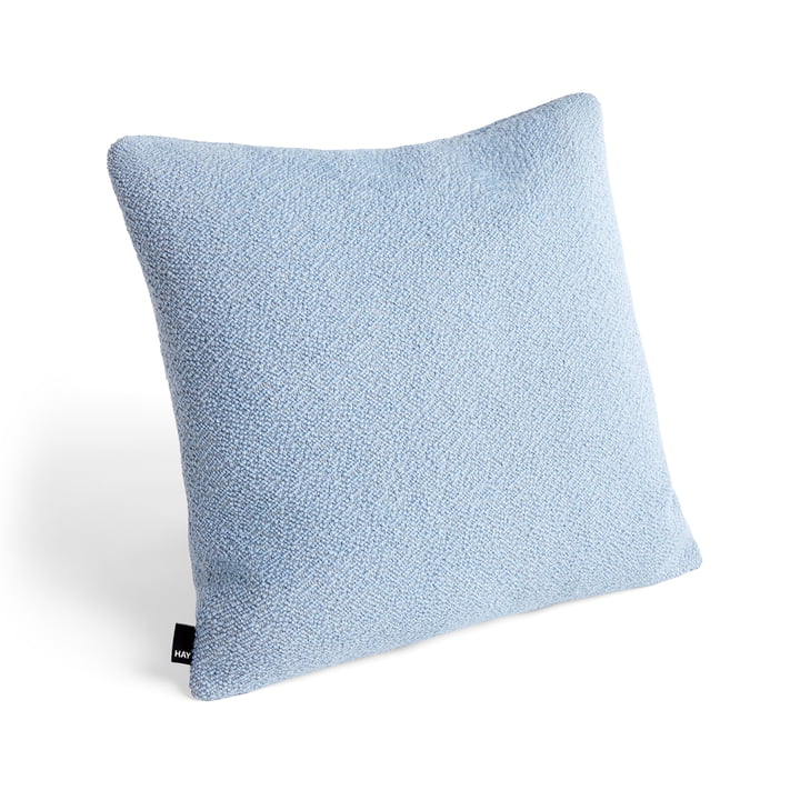 Texture Cushion Bouclé, ice blue from Hay