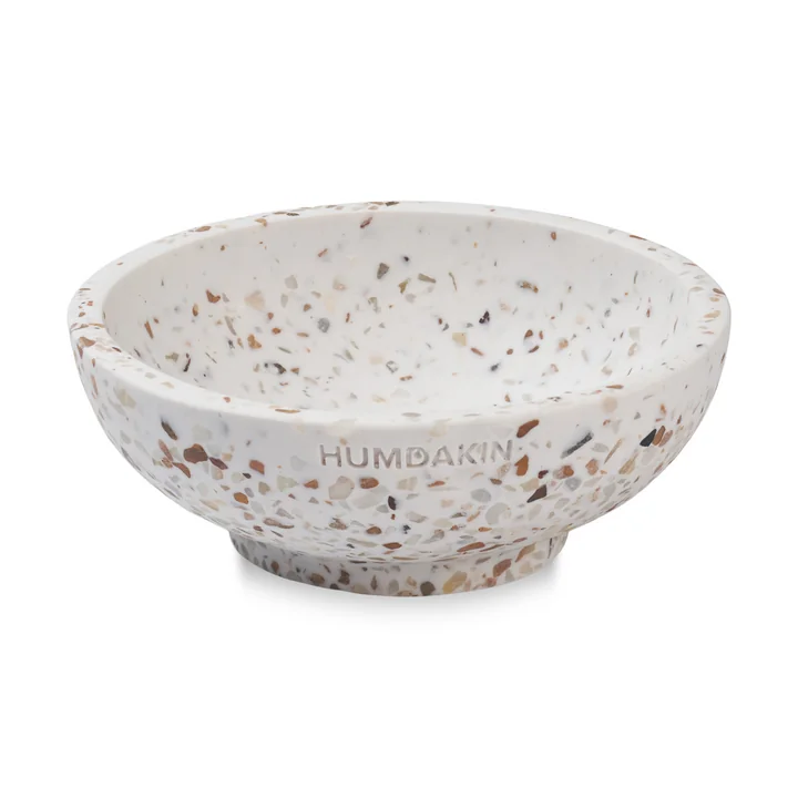 Firenze Terrazzo bowl from Humdakin in the color red / beige