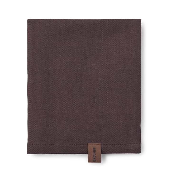 Humdakin organic cotton tea towel in the design coco