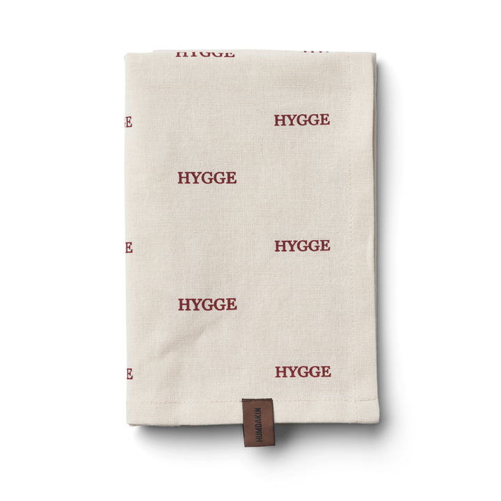 Tea towel Organic Cotton from Humdakin in the design hygge