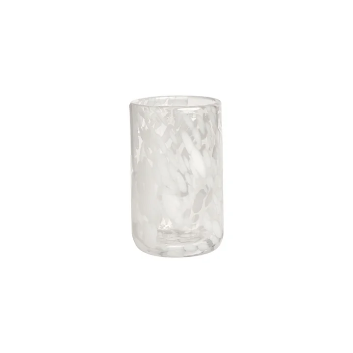 Jali Drinking glass from OYOY in color white