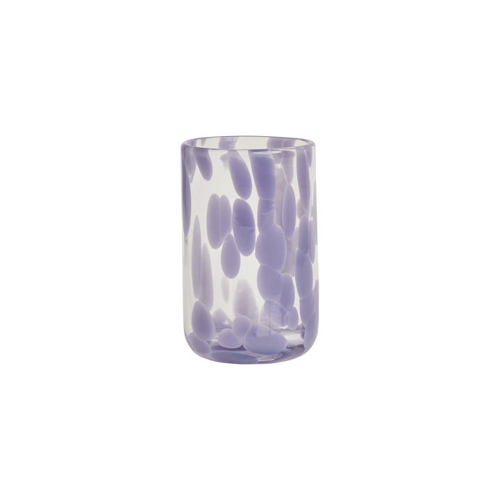 Jali Drinking glass from OYOY in color lavender