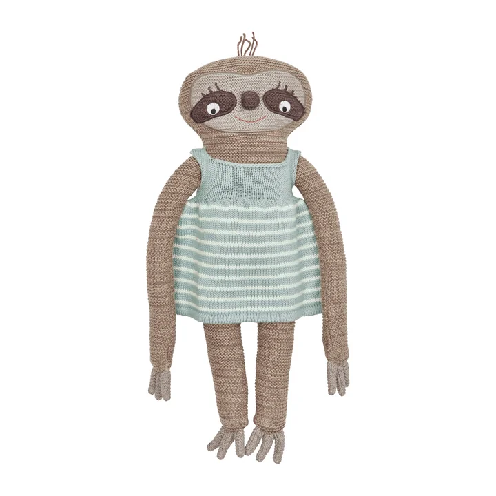 Sloth cuddly toy Hanna from OYOY in the version caramel