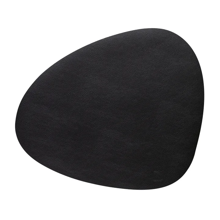 Placemat Curve L from Lind DNA in the version Serene black