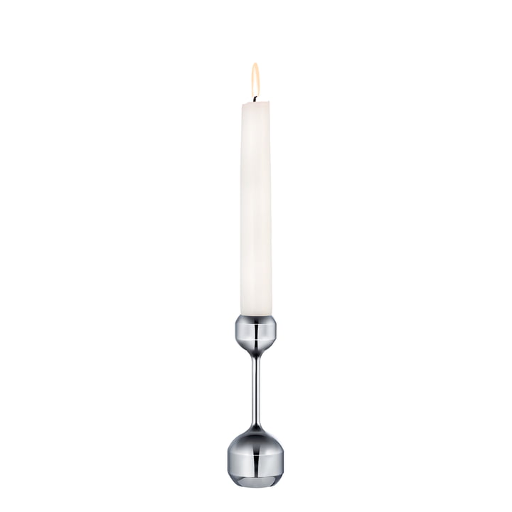 Silhouette Candlestick from LindDNA in the finish silver
