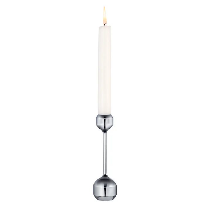Silhouette Candlestick from Lind DNA in the finish silver