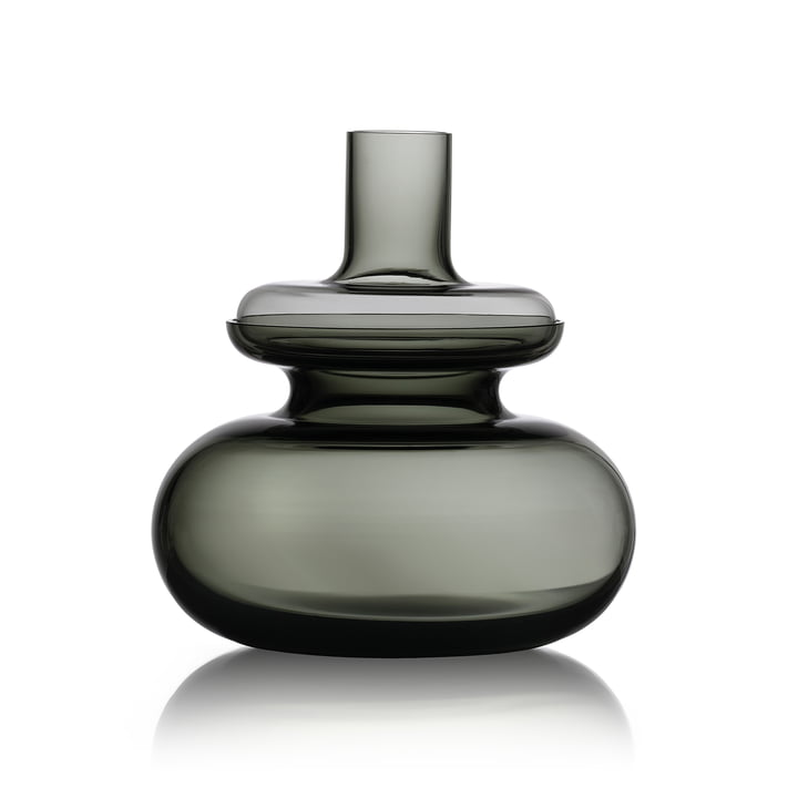 Inu Vase, Ø 23 x 25 cm, smoked grey from Zone Denmark