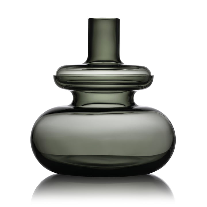 Inu Vase, Ø 3 1. 7 x 33 cm, smoked grey from Zone Denmark